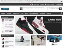 Tablet Screenshot of exclusiveshopperu.com